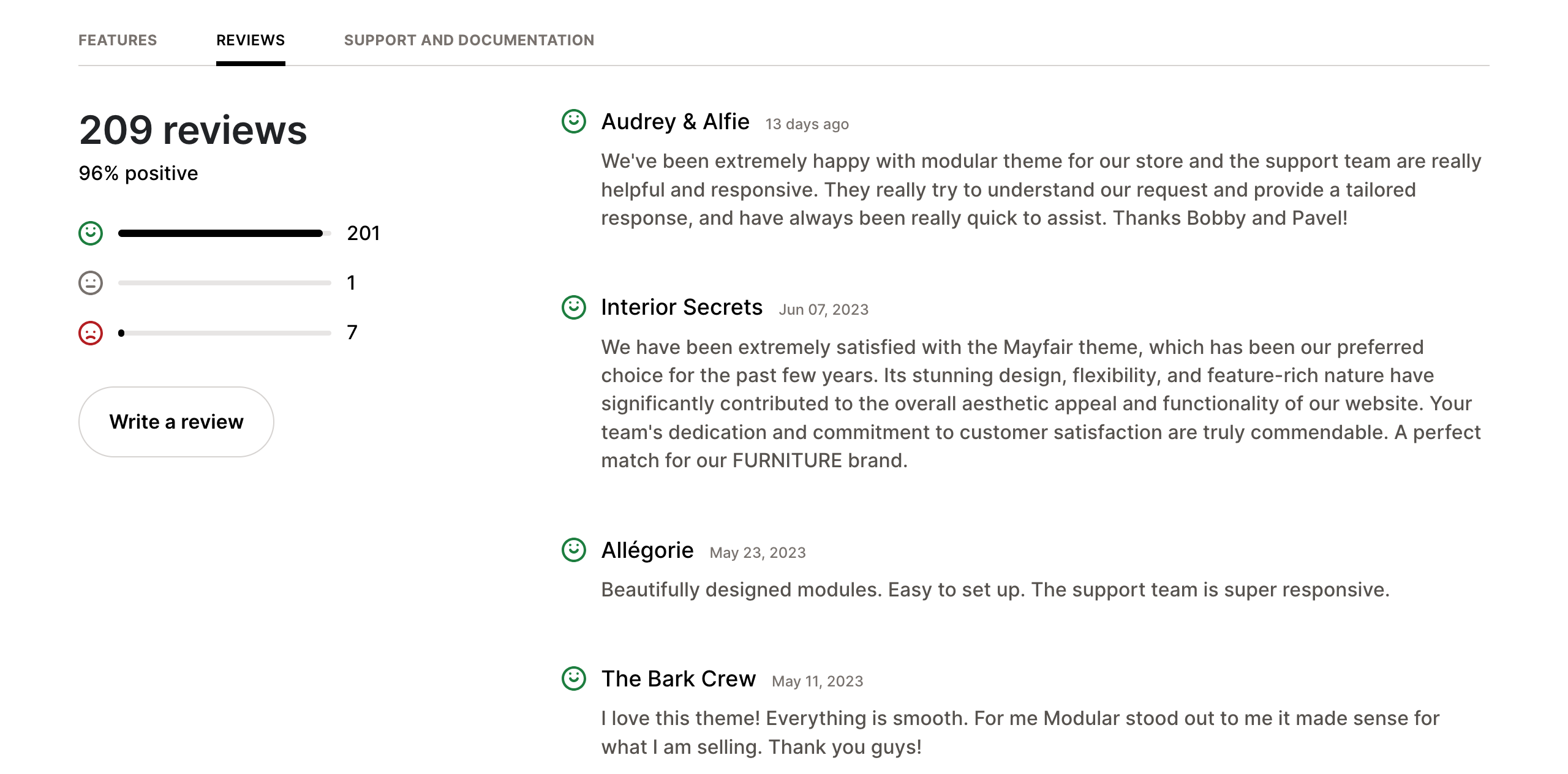 modular shopify theme